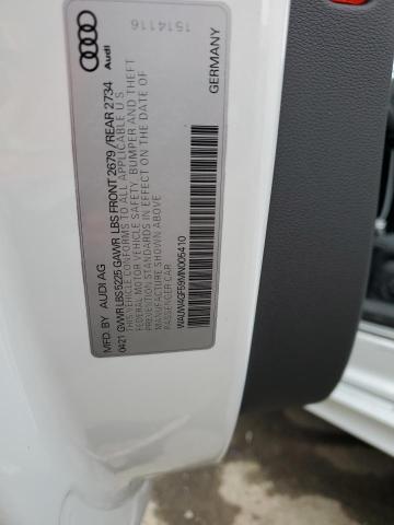 WAUW4GF59MN005410 - 2021 AUDI S5 PREMIUM PLUS 白色 照片 13