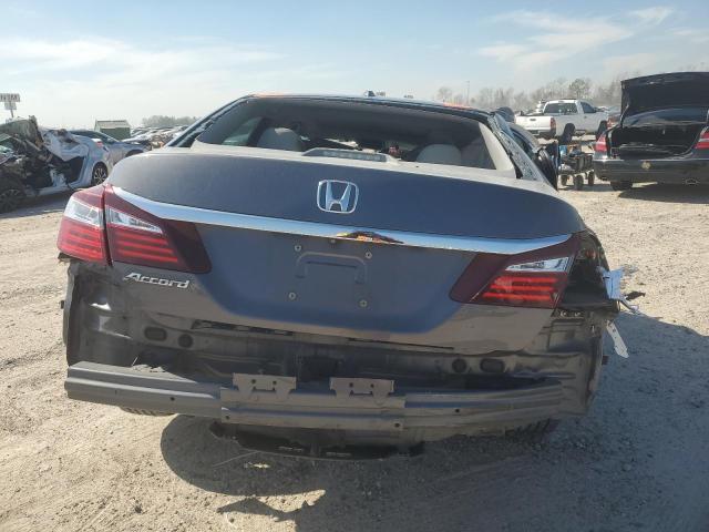 1HGCR2F85HA261983 - 2017 HONDA ACCORD EXL GRAY photo 6