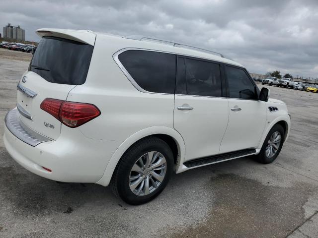 JN8AZ2NF9G9610329 - 2016 INFINITI QX80 WHITE photo 3