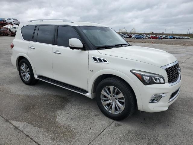 JN8AZ2NF9G9610329 - 2016 INFINITI QX80 WHITE photo 4