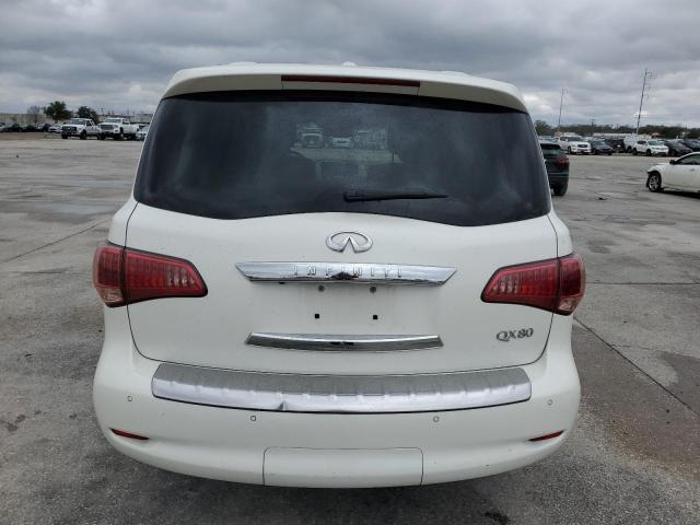 JN8AZ2NF9G9610329 - 2016 INFINITI QX80 WHITE photo 6