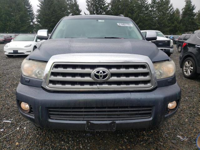 5TDBY68A58S002658 - 2008 TOYOTA SEQUOIA LIMITED BLUE photo 5