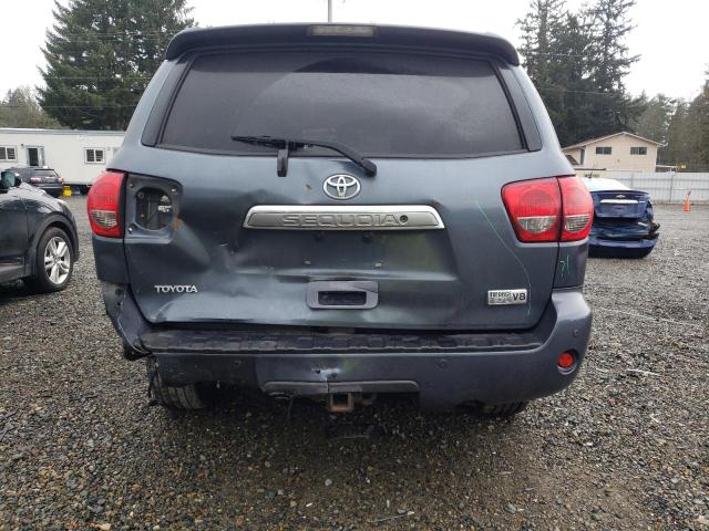 5TDBY68A58S002658 - 2008 TOYOTA SEQUOIA LIMITED BLUE photo 6