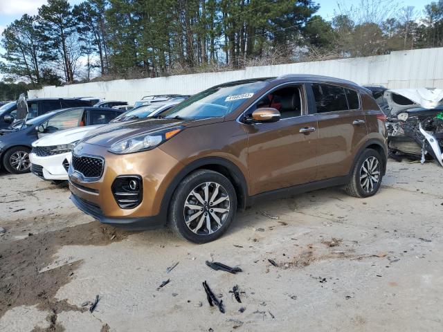 KNDPN3AC6H7191517 - 2017 KIA SPORTAGE EX BROWN photo 1