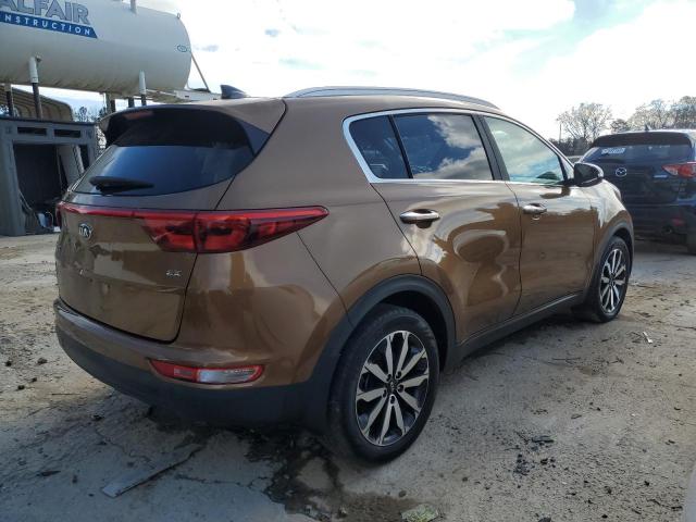 KNDPN3AC6H7191517 - 2017 KIA SPORTAGE EX BROWN photo 3