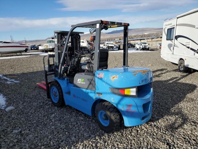 L97108837N0020783 - 2022 FORK LIFT BLUE photo 3