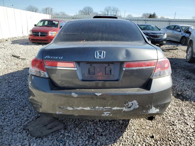 1HGCP2F31CA106785 - 2012 HONDA ACCORD LX GRAY photo 6