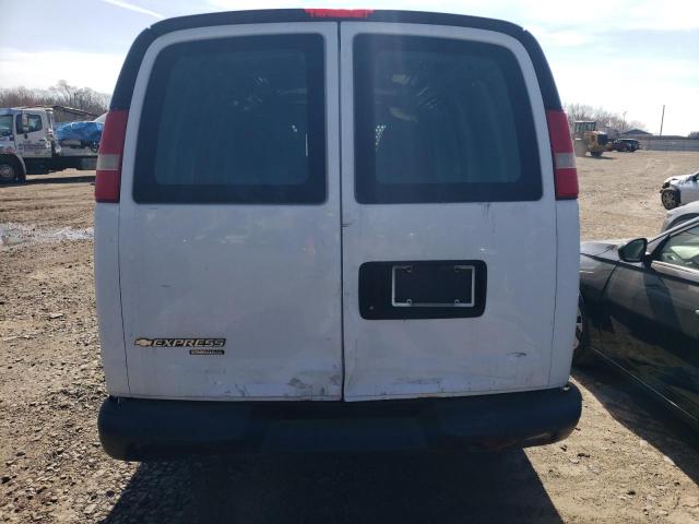 1GCWGFFF0F1165781 - 2015 CHEVROLET EXPRESS G2 WHITE photo 6