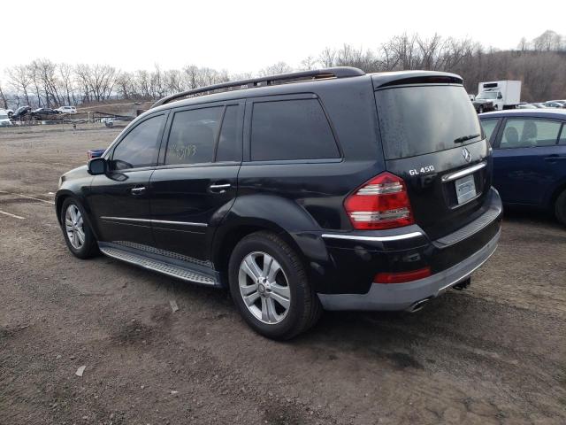 4JGBF71E48A396834 - 2008 MERCEDES-BENZ GL 450 4MATIC BLACK photo 2