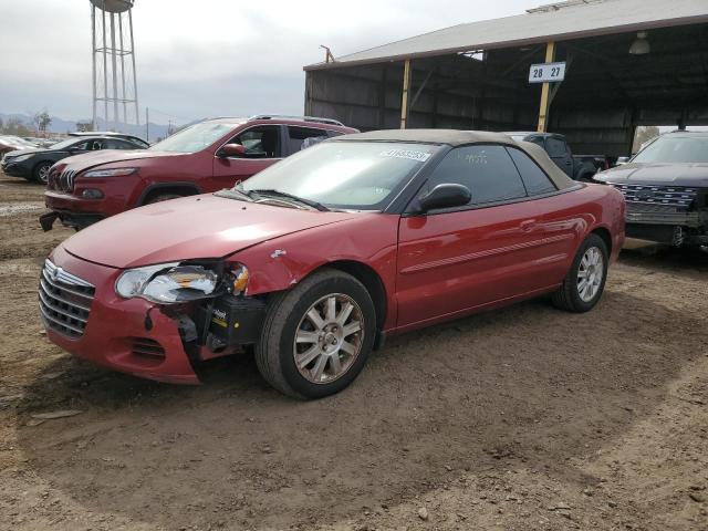 1C3EL75R94N336840 - 2004 CHRYSLER SEBRING GTC RED photo 1