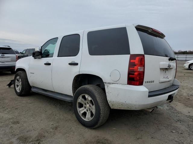 1GNUKAE07AR258787 - 2010 CHEVROLET TAHOE K1500 LS WHITE photo 2