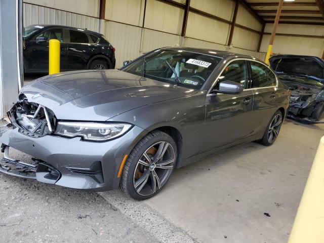 3MW5R7J00M8B93794 - 2021 BMW 330XI GRAY photo 1