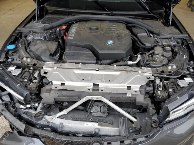 3MW5R7J00M8B93794 - 2021 BMW 330XI Серый фото 11