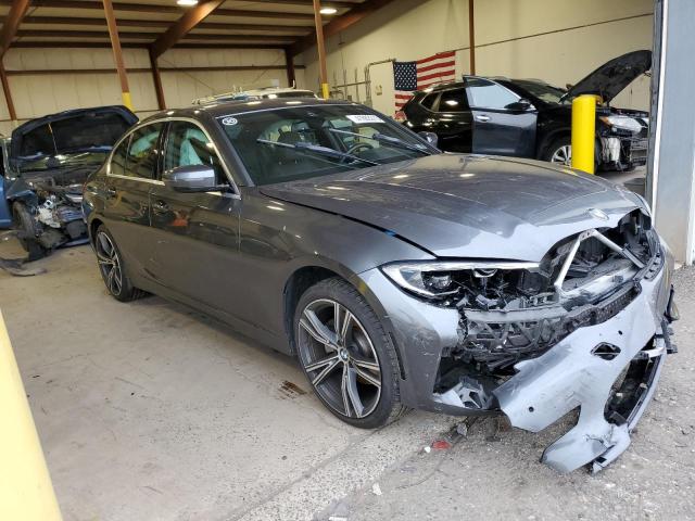 3MW5R7J00M8B93794 - 2021 BMW 330XI GRAY photo 4