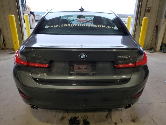 3MW5R7J00M8B93794 - 2021 BMW 330XI Серый фото 6