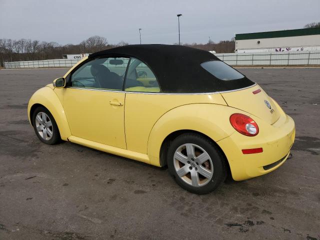 3VWRF31Y47M417363 - 2007 VOLKSWAGEN NEW BEETLE CONVERTIBLE OPTION PACKAGE 1 YELLOW photo 2