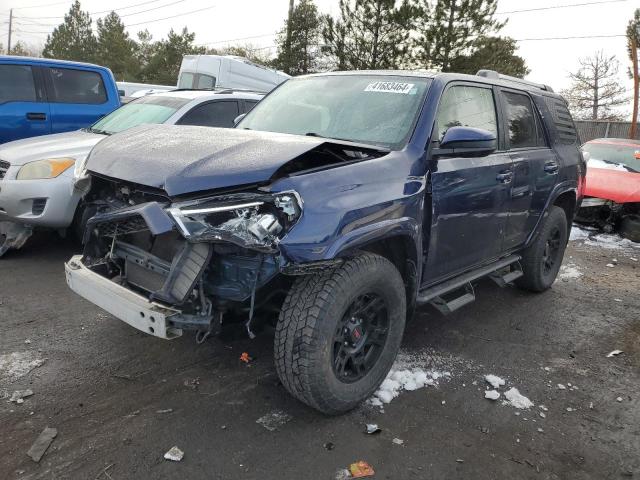 JTEBU5JR2K5721364 - 2019 TOYOTA 4RUNNER SR5 BLUE photo 1