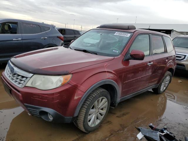 JF2SHBEC1BH783867 - 2011 SUBARU FORESTER LIMITED RED photo 1