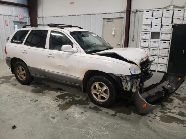 KM8SC13D53U442155 - 2003 HYUNDAI SANTA FE GLS WHITE photo 4