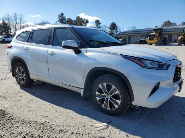 5TDHZRBH3LS043202 - 2020 TOYOTA HIGHLANDER XLE WHITE photo 4