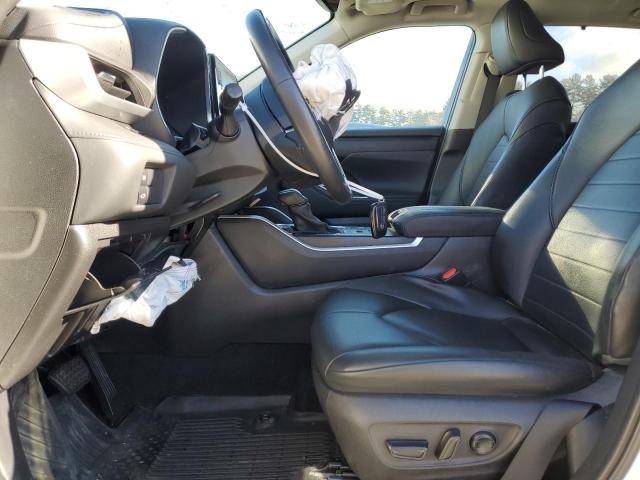 5TDHZRBH3LS043202 - 2020 TOYOTA HIGHLANDER XLE WHITE photo 7