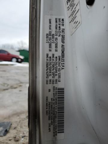 ZFBERFAT3F6970960 - 2015 RAM PROMASTER WHITE photo 13