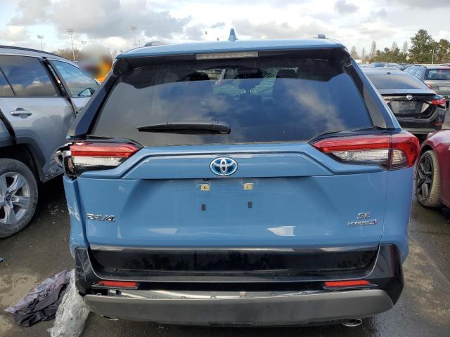 JTM16RFV1RD117232 - 2024 TOYOTA RAV4 SE BLUE photo 6