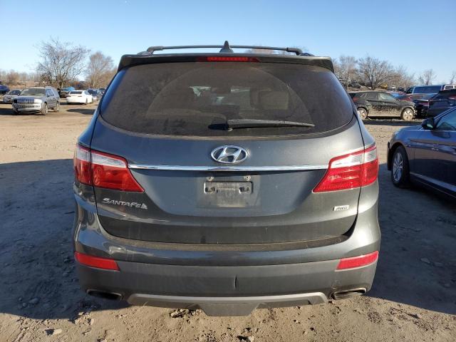 KM8SNDHF8EU040316 - 2014 HYUNDAI SANTA FE GLS GRAY photo 6