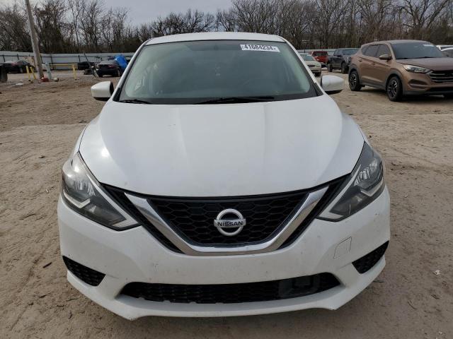 3N1AB7AP5KY299788 - 2019 NISSAN SENTRA S WHITE photo 5