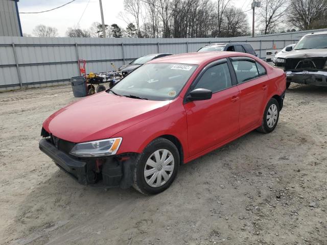3VW2K7AJ0FM315001 - 2015 VOLKSWAGEN JETTA BASE RED photo 1