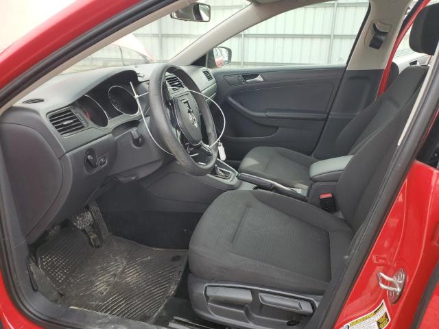 3VW2K7AJ0FM315001 - 2015 VOLKSWAGEN JETTA BASE RED photo 7