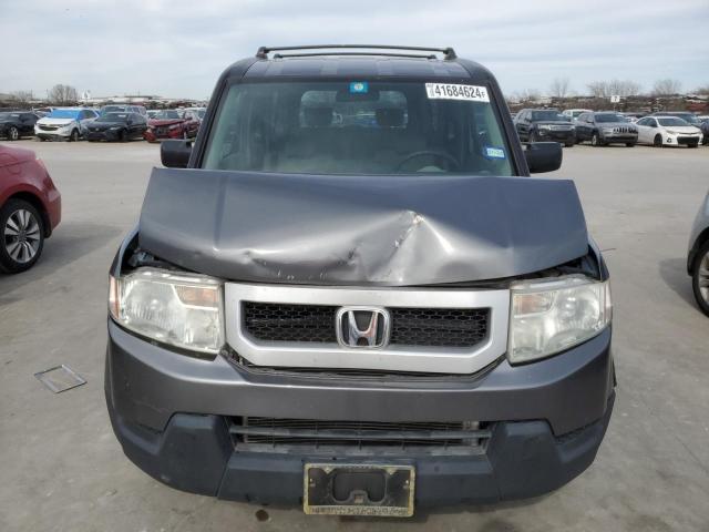 5J6YH1H7XAL002237 - 2010 HONDA ELEMENT EX GRAY photo 5