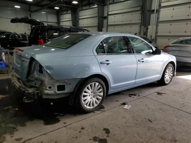 3FADP0L31AR412678 - 2010 FORD FUSION HYBRID BLUE photo 3