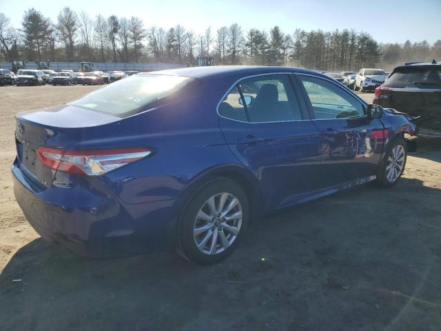 4T1B11HK0JU616868 - 2018 TOYOTA CAMRY L BLUE photo 3