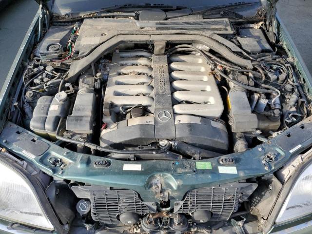 WDBGA76E9RA167566 - 1994 MERCEDES-BENZ S 600 GREEN photo 11