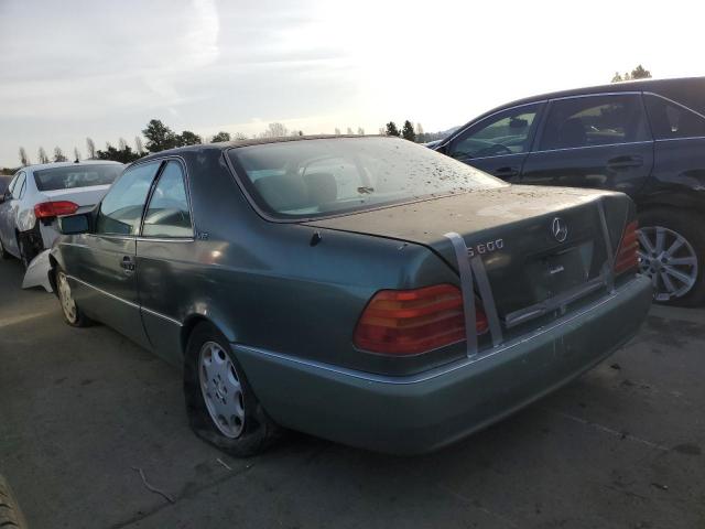 WDBGA76E9RA167566 - 1994 MERCEDES-BENZ S 600 GREEN photo 2