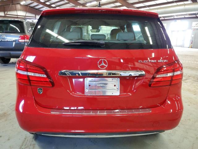 WDDVP9ABXFJ005172 - 2015 MERCEDES-BENZ B ELECTRIC RED photo 6