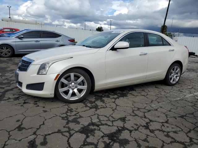 1G6AA5RA7E0113254 - 2014 CADILLAC ATS WHITE photo 1