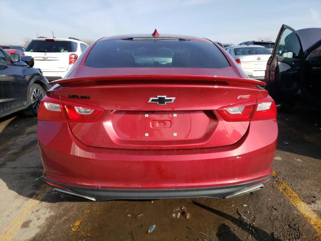 1G1ZG5ST6LF132651 - 2020 CHEVROLET MALIBU RS RED photo 6