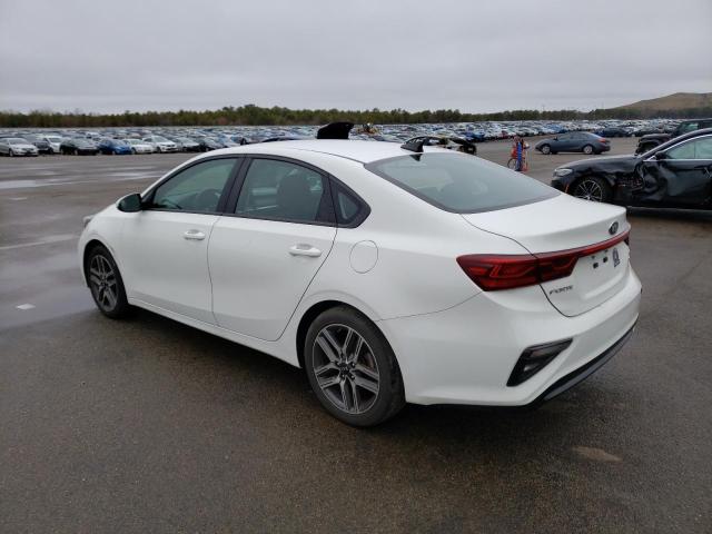 3KPF34AD7KE046252 - 2019 KIA FORTE GT LINE WHITE photo 2