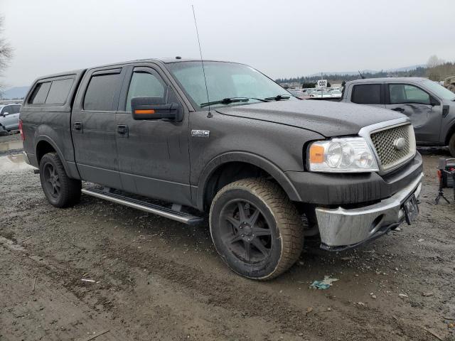 1FTPW14V66FB74265 - 2006 FORD F150 SUPERCREW CHARCOAL photo 4