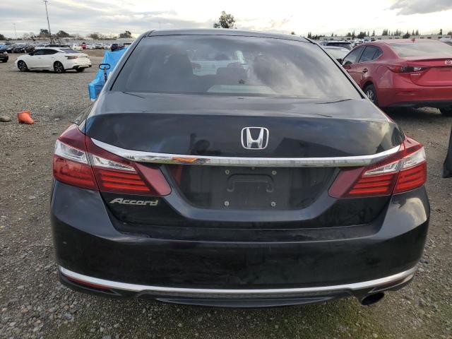 1HGCR2F33HA124190 - 2017 HONDA ACCORD LX BLACK photo 6