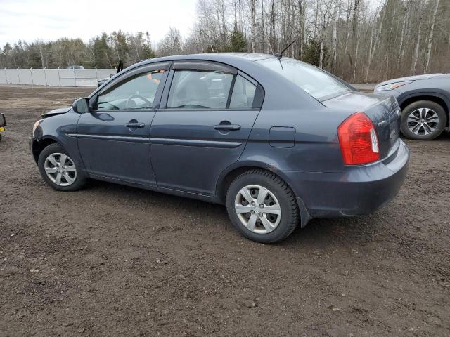 KMHCN4BC1AU454048 - 2010 HYUNDAI ACCENT GLS GRAY photo 2