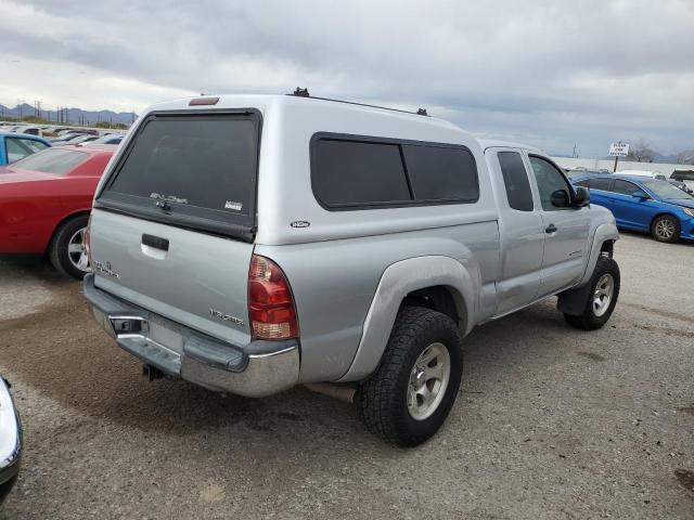 5TEUU42N75Z007346 - 2005 TOYOTA TACOMA ACCESS CAB ვერცხლისფერი ფოტო 3