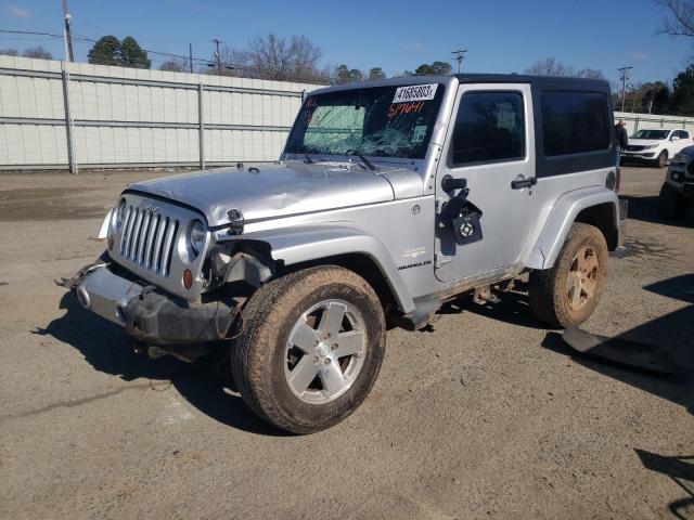 1J4AA5D16BL517641 - 2011 JEEP WRANGLER SAHARA SILVER photo 1