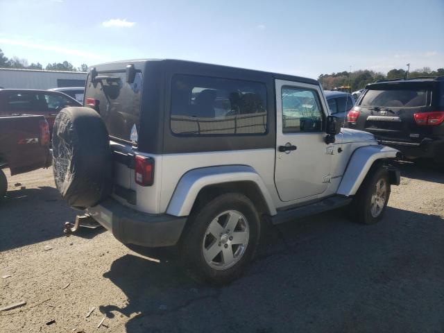 1J4AA5D16BL517641 - 2011 JEEP WRANGLER SAHARA SILVER photo 3