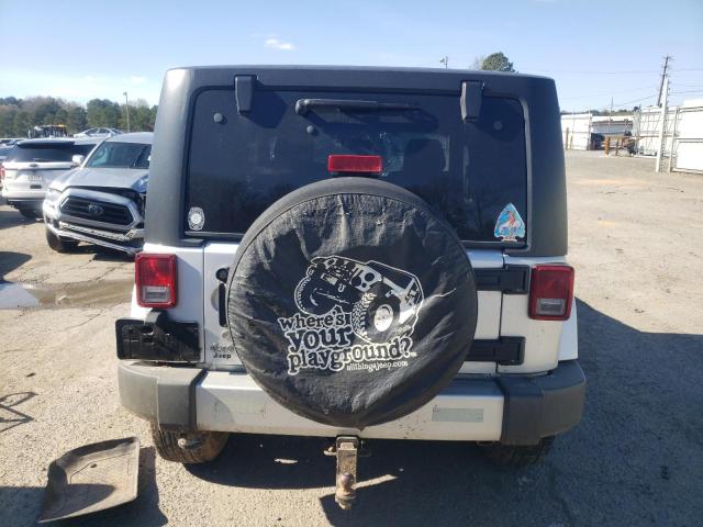 1J4AA5D16BL517641 - 2011 JEEP WRANGLER SAHARA SILVER photo 6