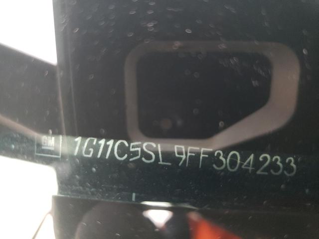 1G11C5SL9FF304233 - 2015 CHEVROLET MALIBU 1LT შავი ფოტო 13