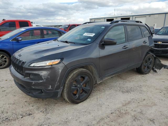 1C4PJLCBXFW737626 - 2015 JEEP CHEROKEE LATITUDE GRAY photo 1