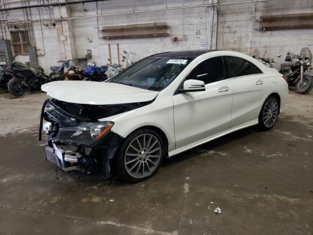 WDDSJ4GB4GN353817 - 2016 MERCEDES-BENZ CLA 250 4MATIC WHITE photo 1